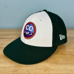 Colorado Rockies City‎ Connect New Era 59Fifty Green Fitted Cap Hat Size 7 1/4